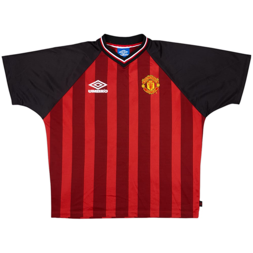 1998-99 Manchester United Umbro Training Shirt - 9/10 - (XXL)