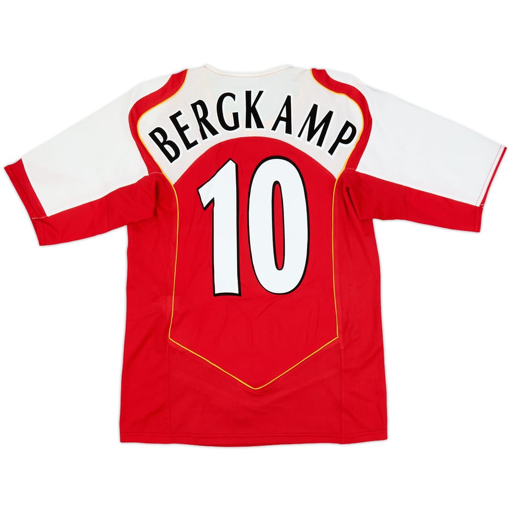 2004-05 Arsenal Home Shirt Bergkamp #10 - 10/10 - (S)
