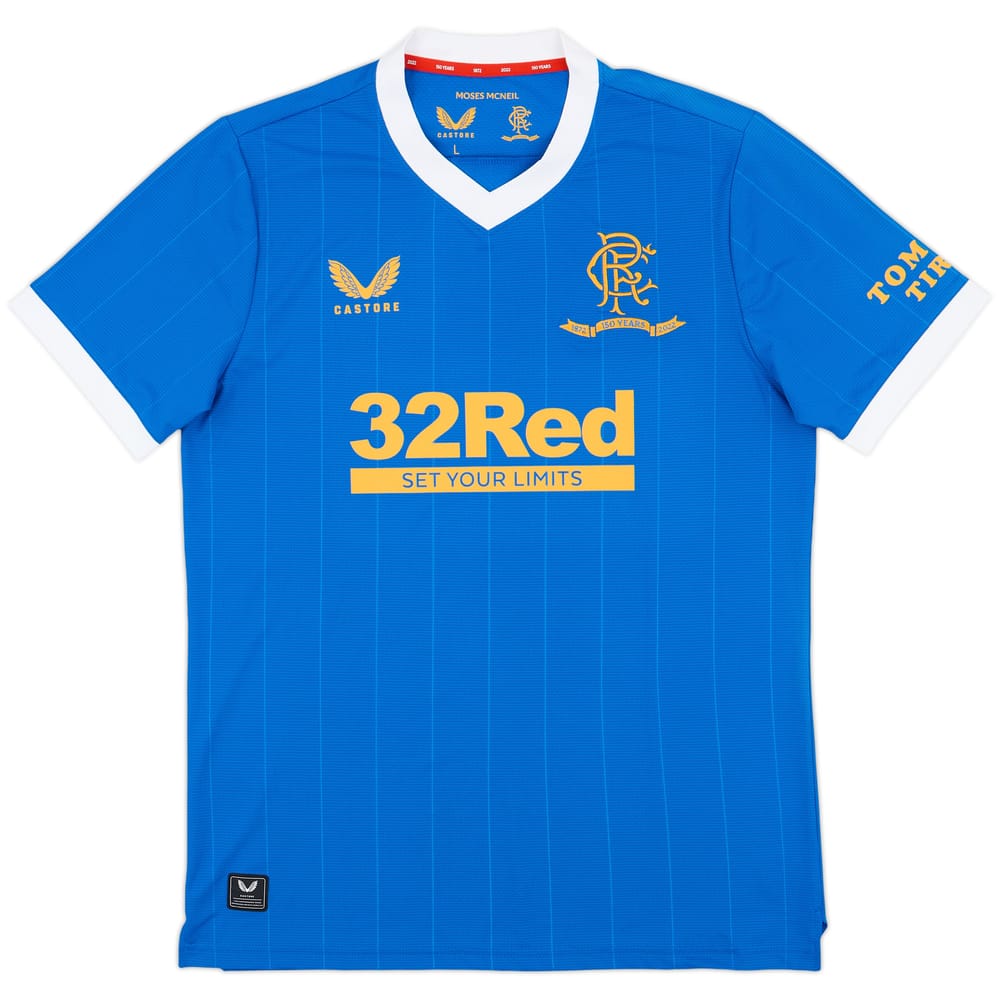 2021-22 Rangers Home Shirt - 10/10 - (L)