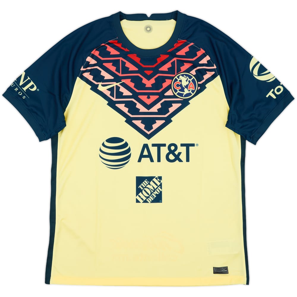 2021-22 Club America Home Shirt - 8/10 - (L)