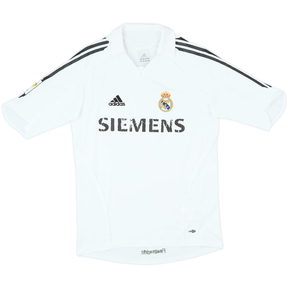 2005-06 Real Madrid Home Shirt - 4/10 - (S)