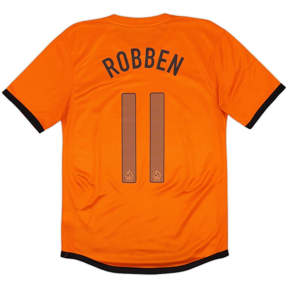 2012-13 Netherlands Home Shirt Robben #11 - 6/10 - (S)
