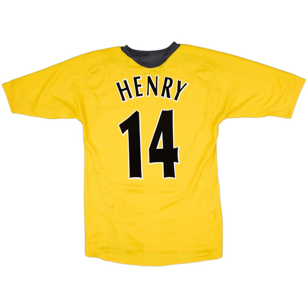 2005-06 Arsenal Away Shirt Henry #14 - 8/10 - (M)