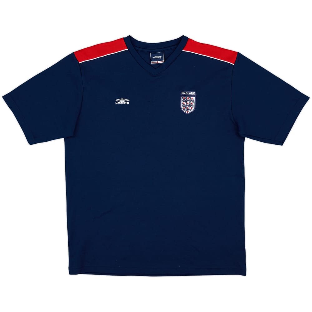 2000-01 England Umbro Training Shirt - 8/10 - (L)