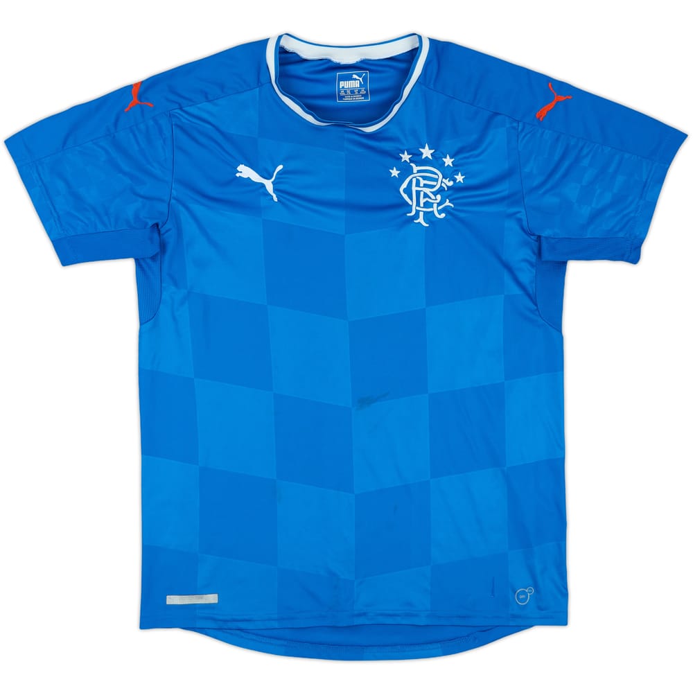 2016-18 Rangers Home Shirt - 6/10 - (XL.Boys)