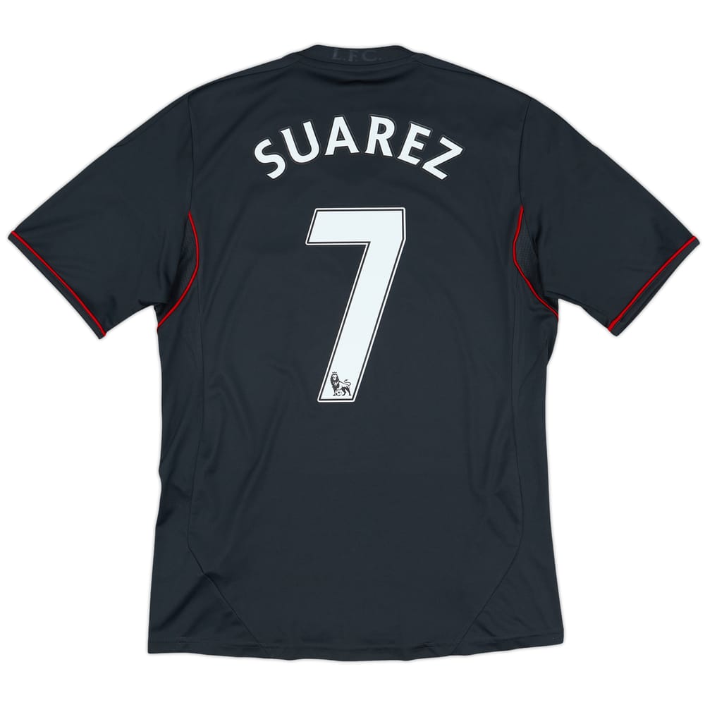2011-12 Liverpool Away Shirt Suarez #7 - 8/10 - (S)