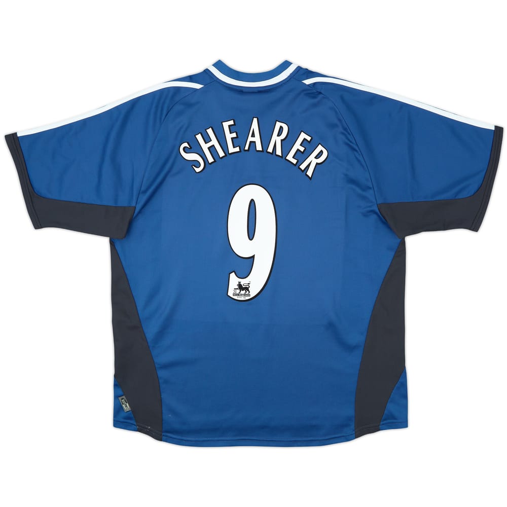 2001-02 Newcastle Away Shirt Shearer #9 - 9/10 - (XXL)