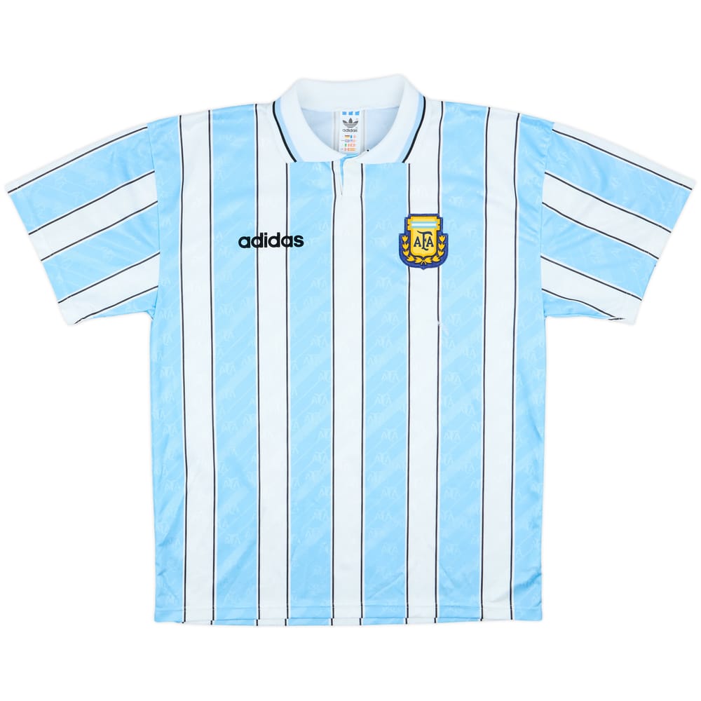 1996 Argentina Prototype Home Shirt - 6/10 - (L)