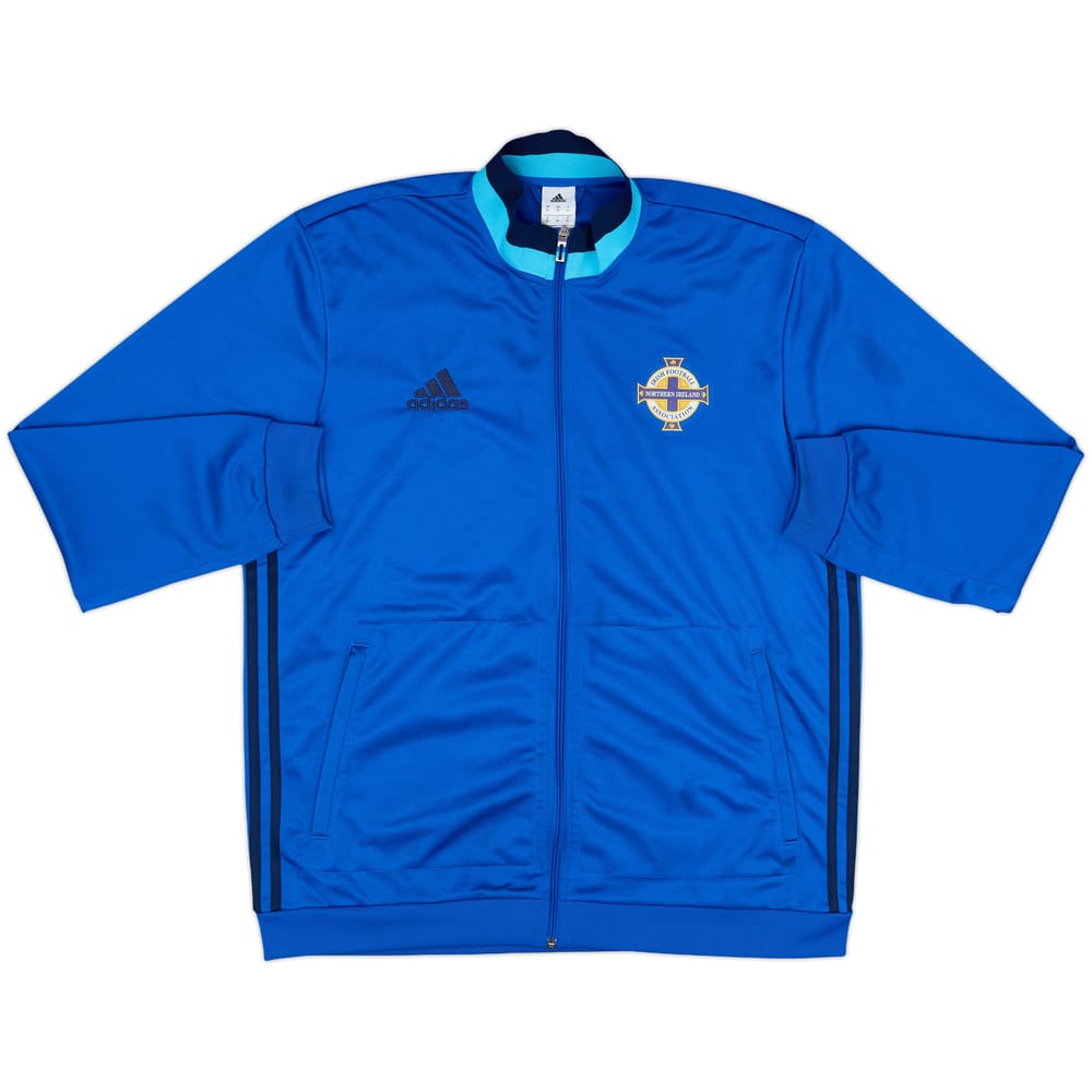 2016-17 Northern Ireland adidas Track Jacket - 7/10 - (XL)