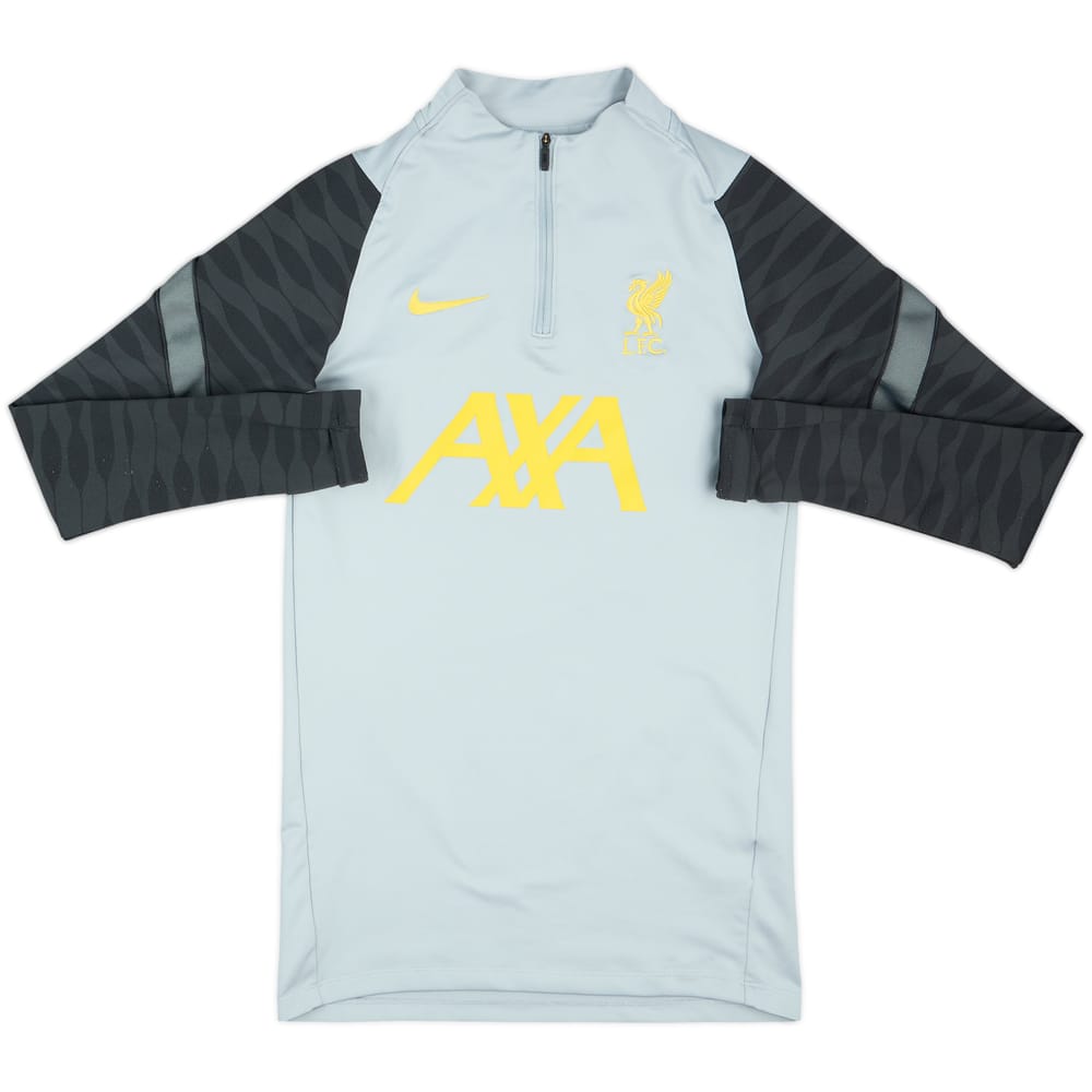 2021-22 Liverpool Nike 1/4 Zip Training Top - 8/10 - (XS)