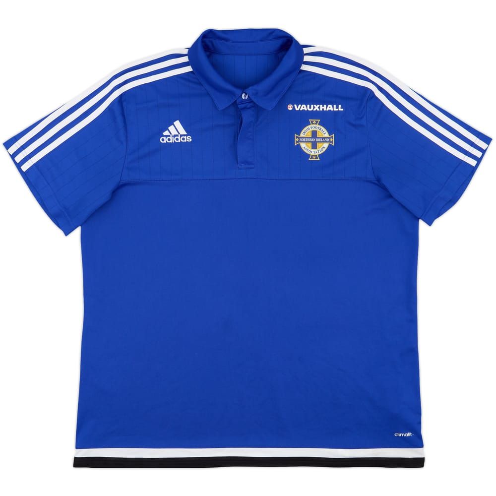 2016-18 Northern Ireland adidas Polo Shirt - 8/10 - (XL)