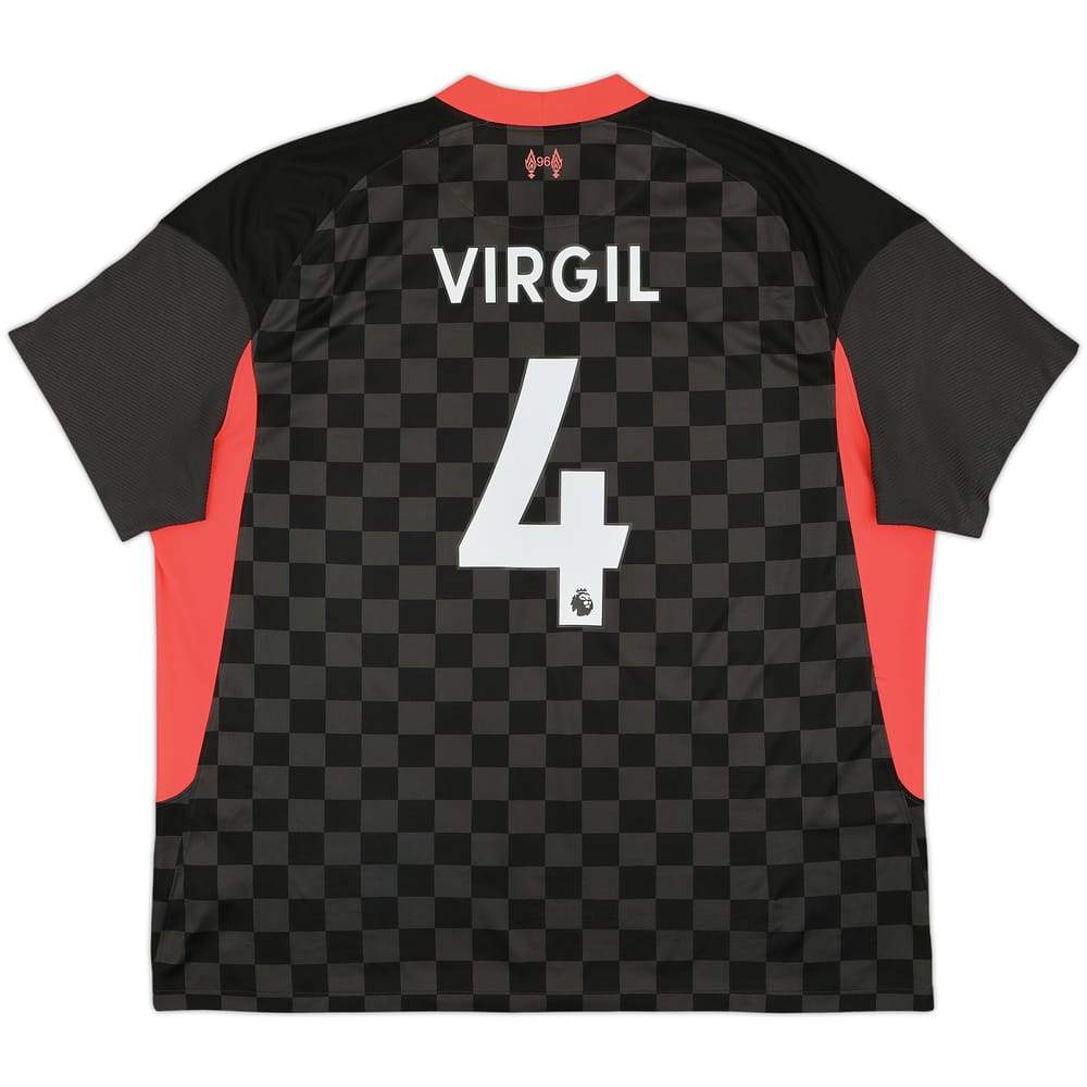 2020-21 Liverpool Third Shirt Virgil #4 - 6/10 - (XXL)