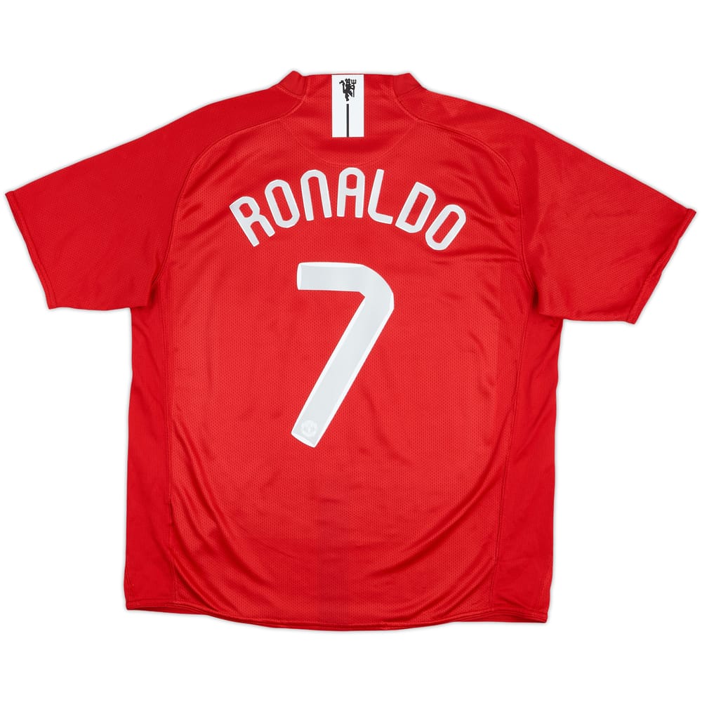 2007-09 Manchester United Home Shirt Ronaldo #7 - 5/10 - (L)
