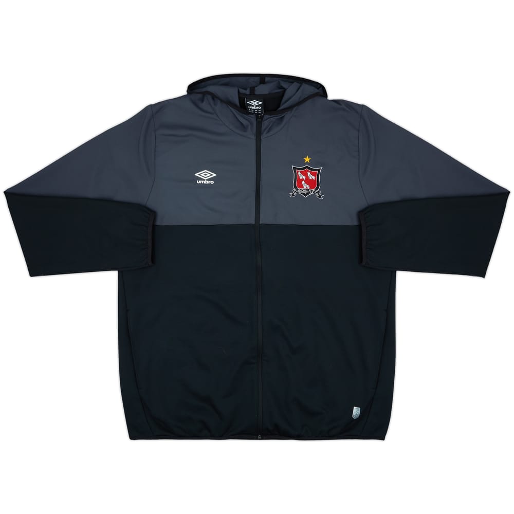 2022-23 Dundalk Umbro Hooded Track Jacket - 8/10 - (XXL)