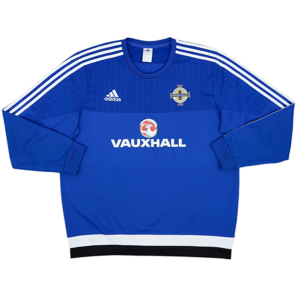 2015-16 Northen Ireland adidas Sweat Top - 8/10 - (XL)