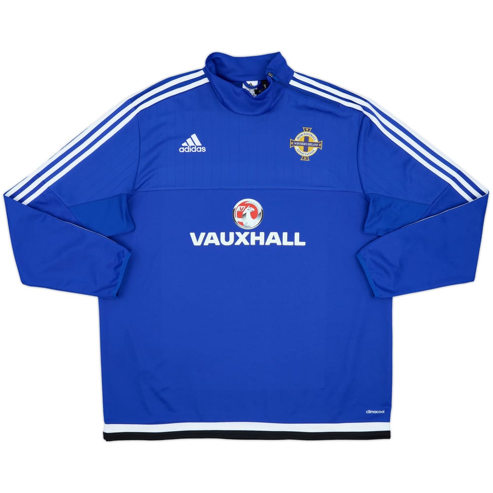 2015-16 Northern Ireland adidas Drill Top - 9/10 - (XXL)