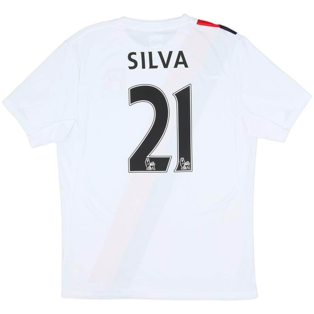 2009-11 Manchester City Third Shirt Silva #21 - 10/10 - (M)