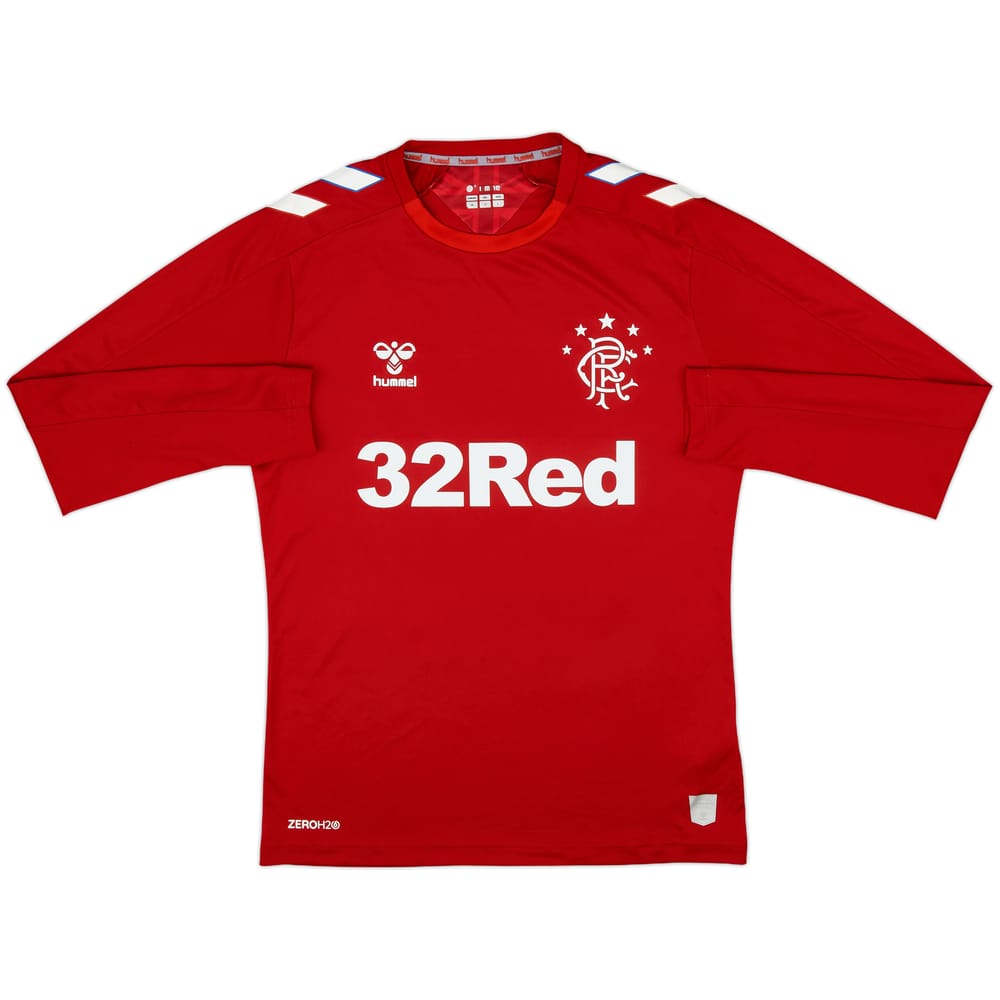 2019-20 Rangers Third L/S Shirt - 9/10 - (M)