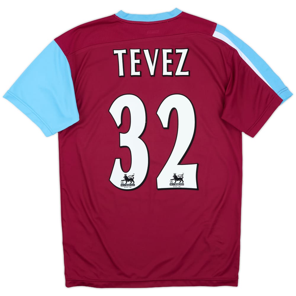 2005-07 West Ham Home Shirt Tevez #32 - 8/10 - (S)