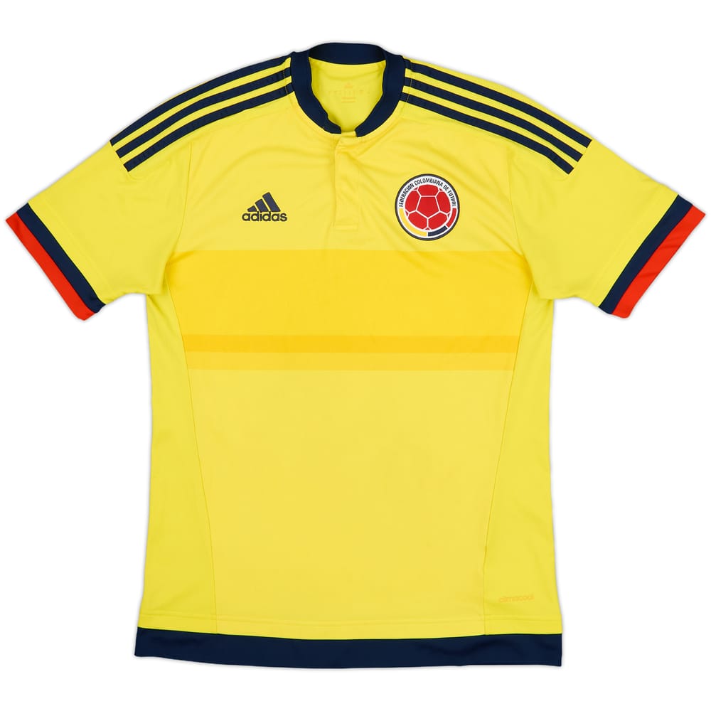 2015 Colombia Copa America Home Shirt - 6/10 - (S)