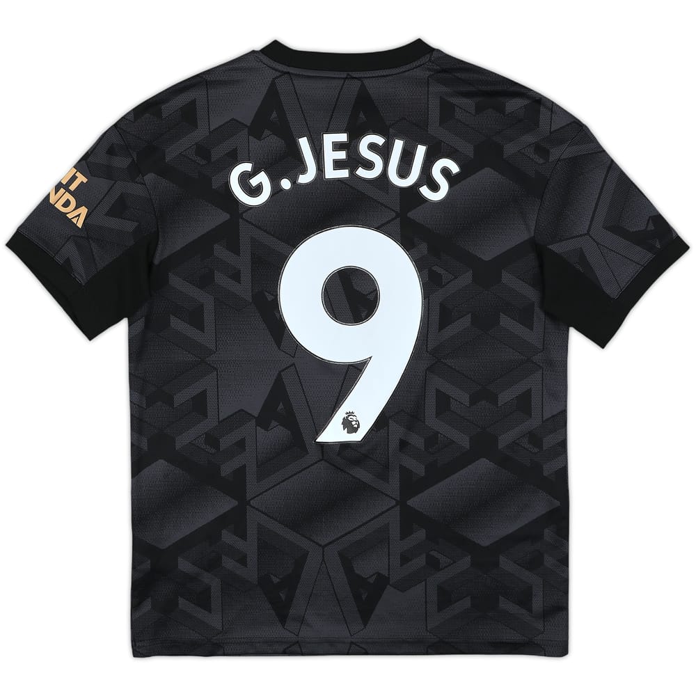 2022-23 Arsenal Away Shirt G.Jesus #9 - 10/10 - (L.Boys)