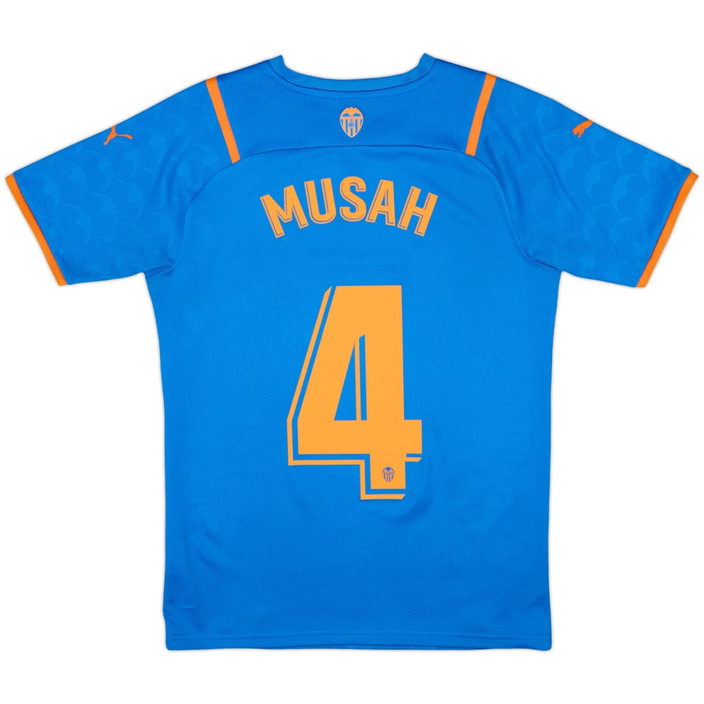 2021-22 Valencia Third Shirt Musah #4 - 9/10 - (S)