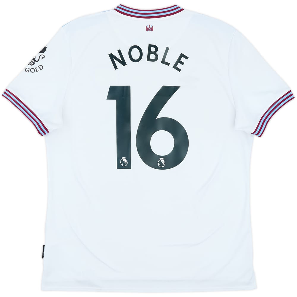 2019-20 West Ham Away Shirt Noble #16 - 8/10 - (XL)