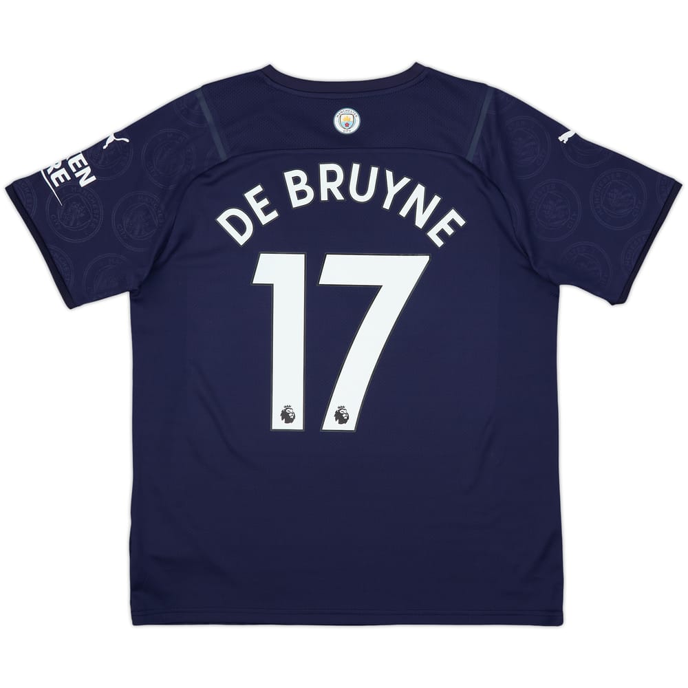 2021-22 Manchester City Third Shirt De Bruyne #17 - 10/10 - (L)