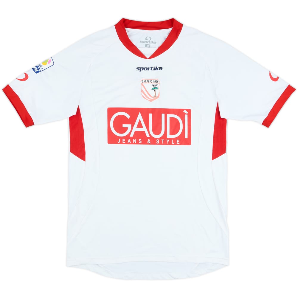 2012-13 Carpi Match Issue Home Shirt #14