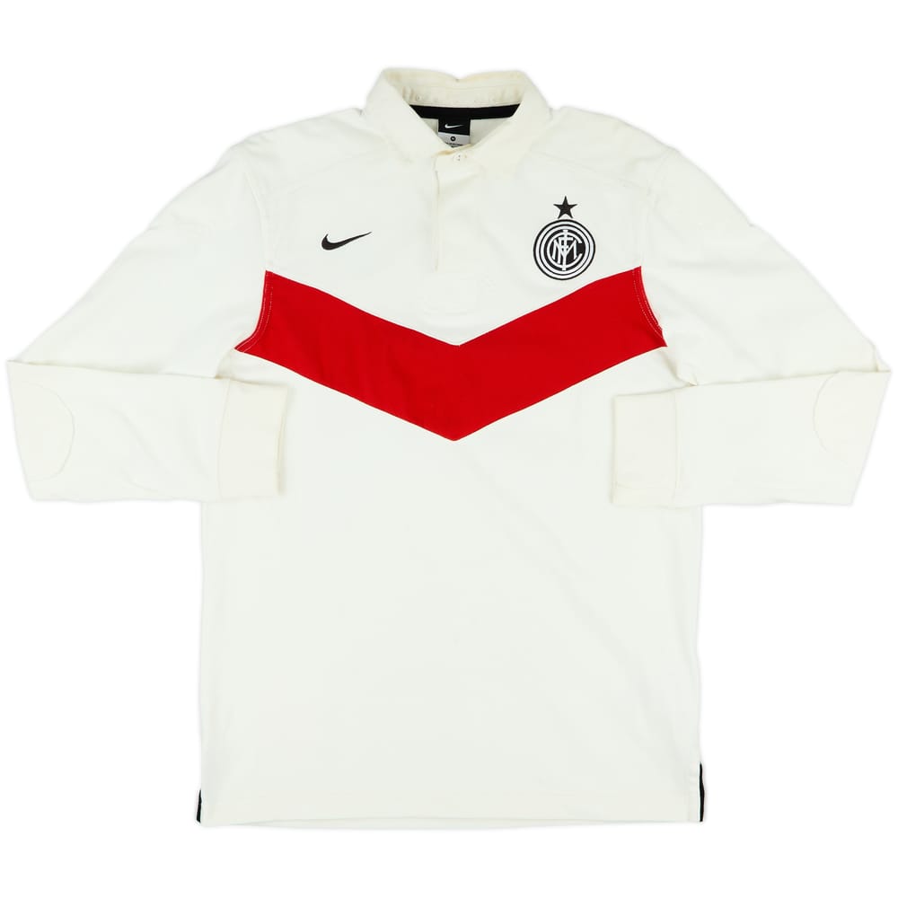 2011-12 Inter Milan Nike Polo L/S Shirt - 7/10 - (L)