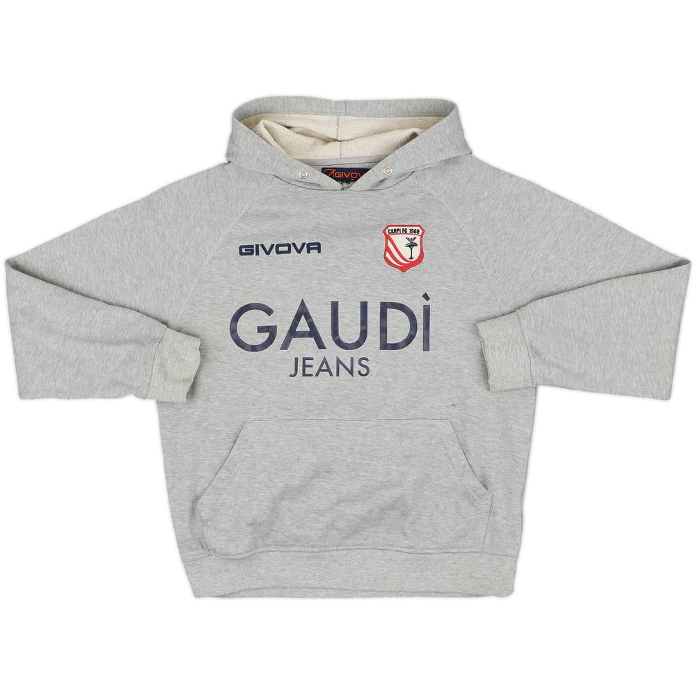 2016-17 Carpi Givova Hooded Top - 5/10 - (L)