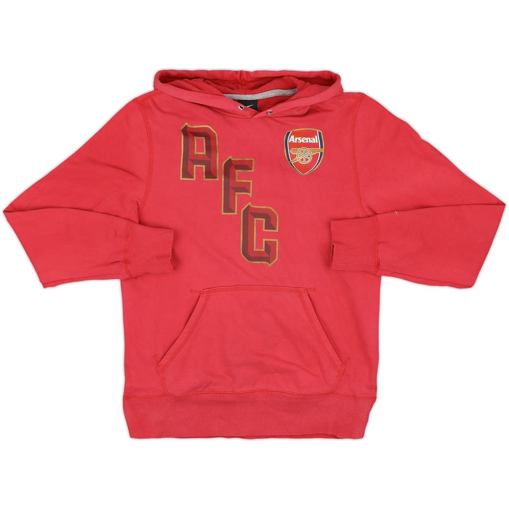 2011-12 Arsenal Nike Hooded Top - 6/10 - (S)
