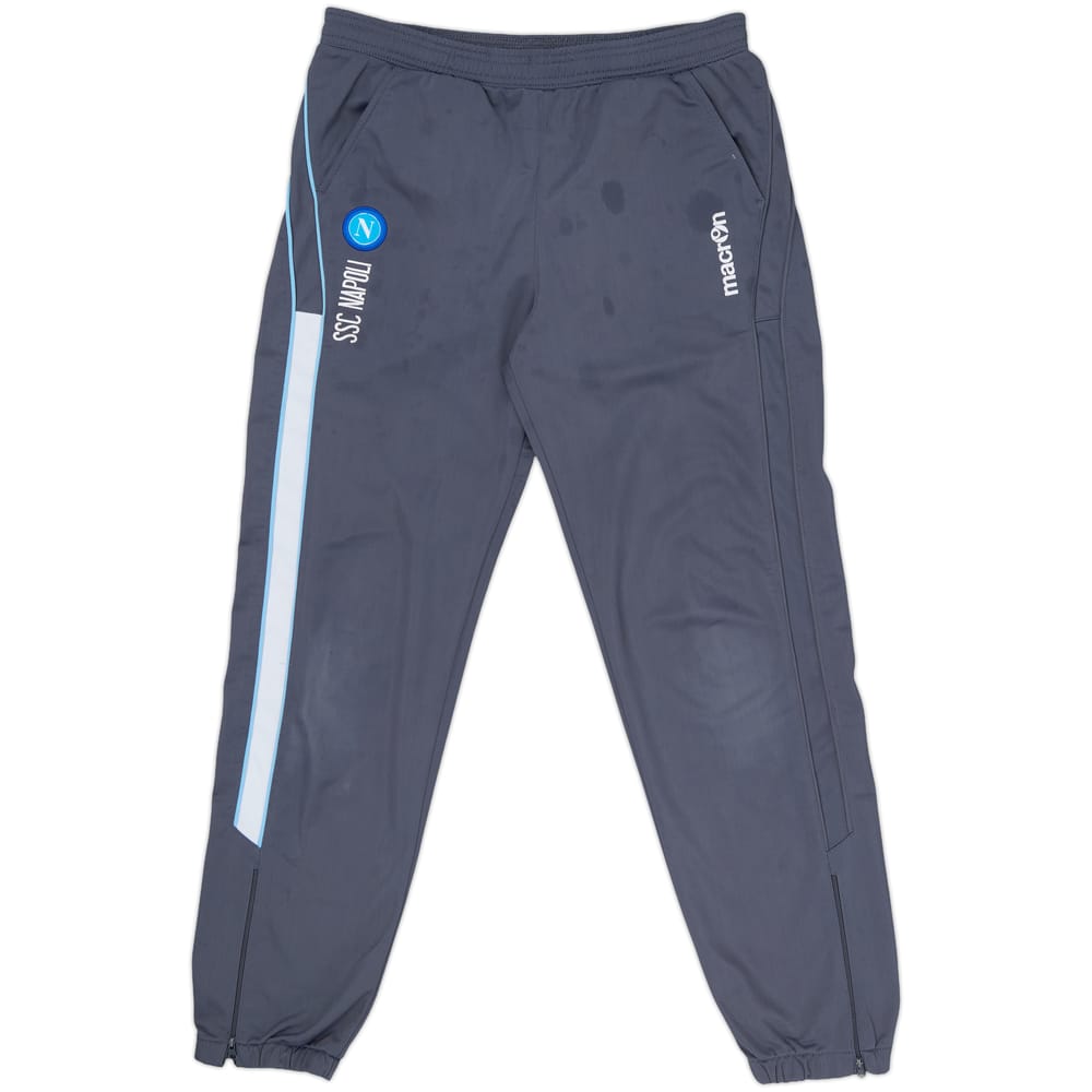 2011-12 Napoli Macron Track Pants/Bottoms - 5/10 - (L)