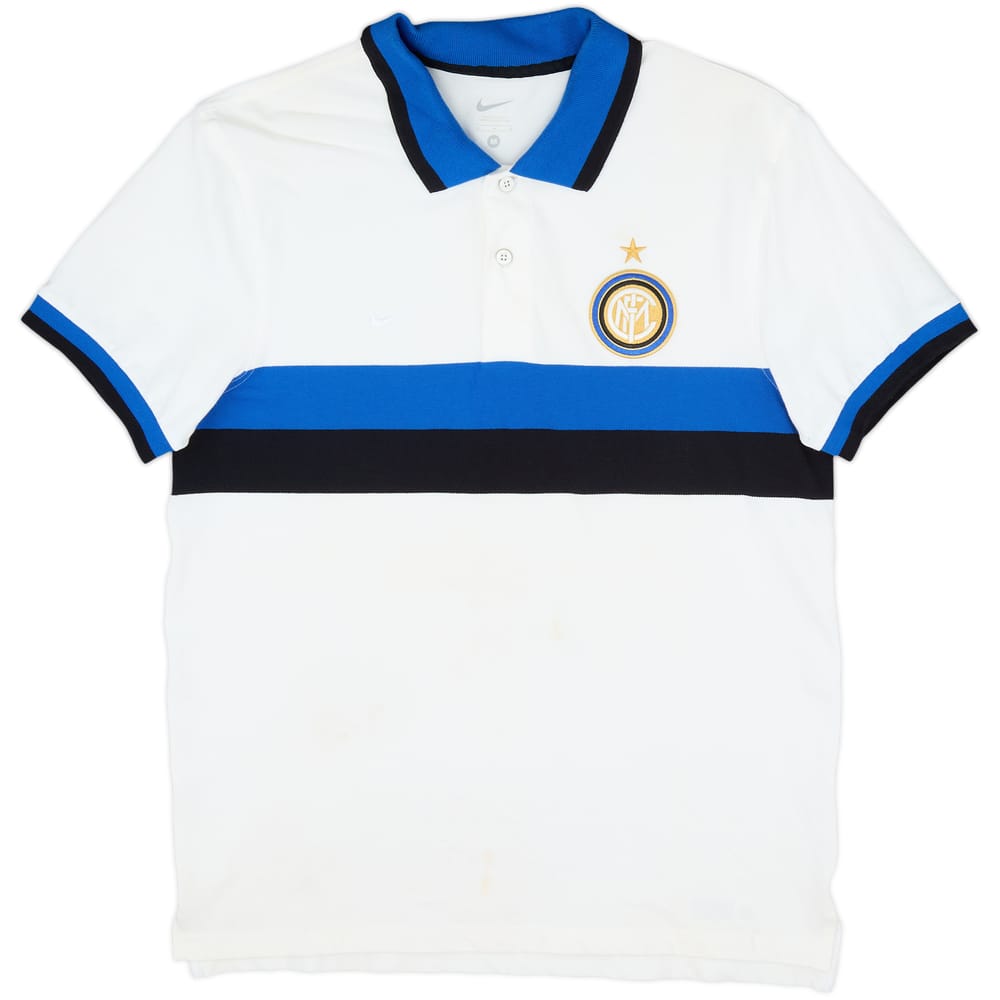 2010-11 Inter Milan Nike Polo Shirt - 6/10 - (M)