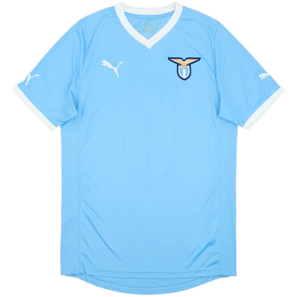 2011-12 Lazio Signed Home Shirt #3 - 4/10 - (S)