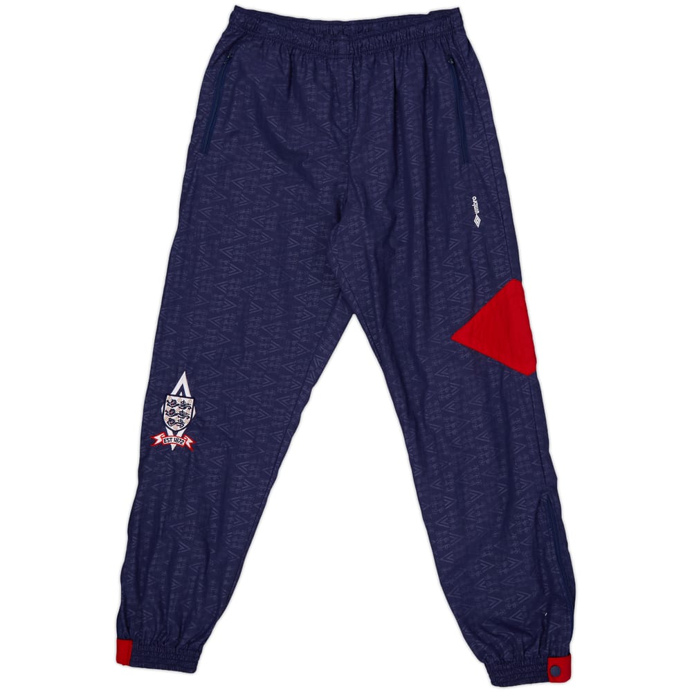 1990-92 England Umbro Tracksuit Bottoms - 8/10 - (XL)