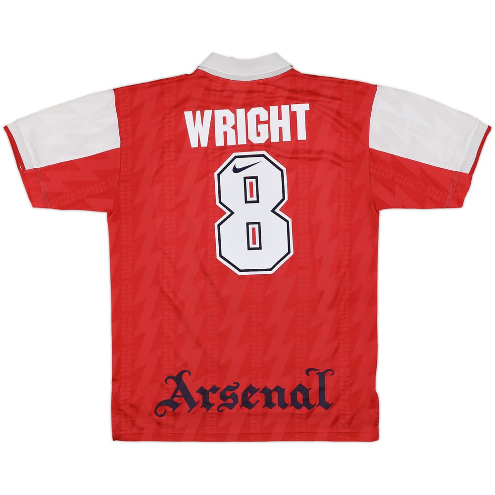 1994-96 Arsenal Home Shirt Wright #8 - 7/10 - (L)