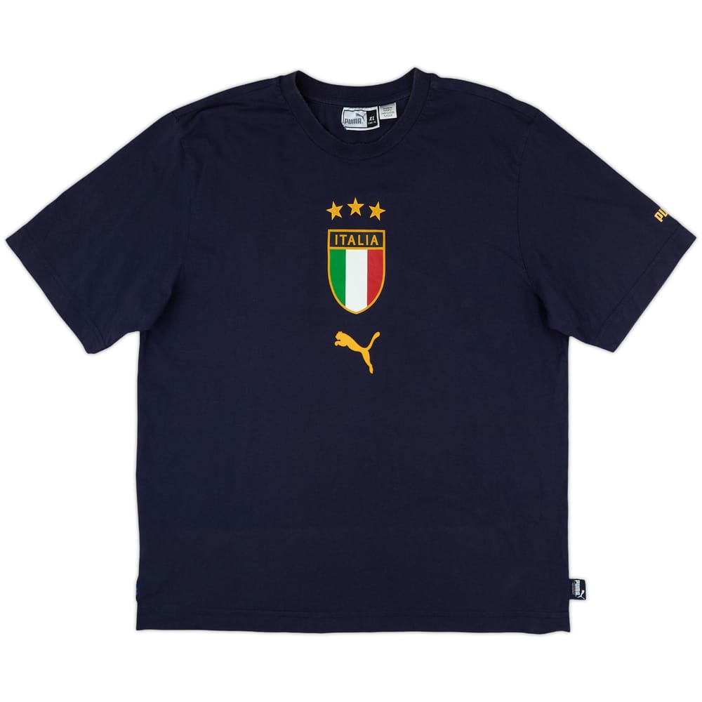 2006-07 Italy Puma Cotton Tee - 6/10 - (XL)
