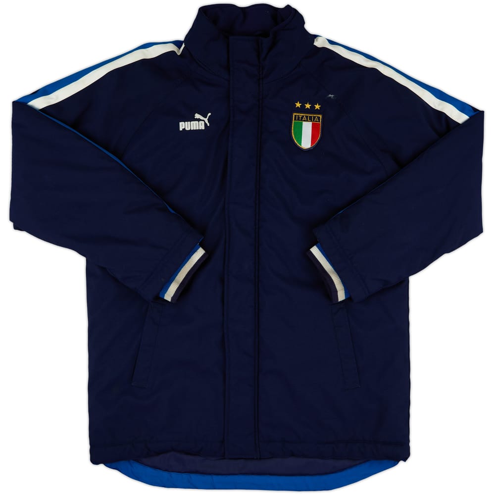 2003-04 Italy Puma Padded Bench Coat - 9/10 - (S)