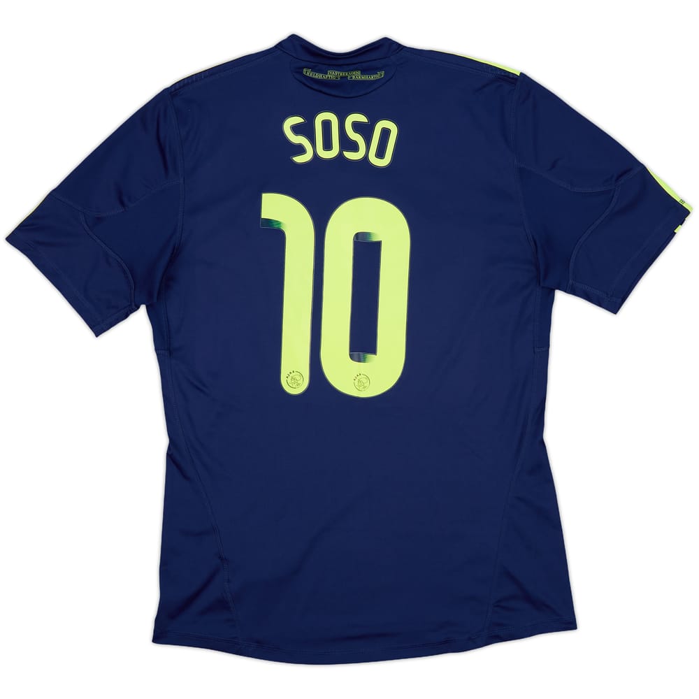 2010-11 Ajax Away Shirt Soso #10 - 8/10 - (M)