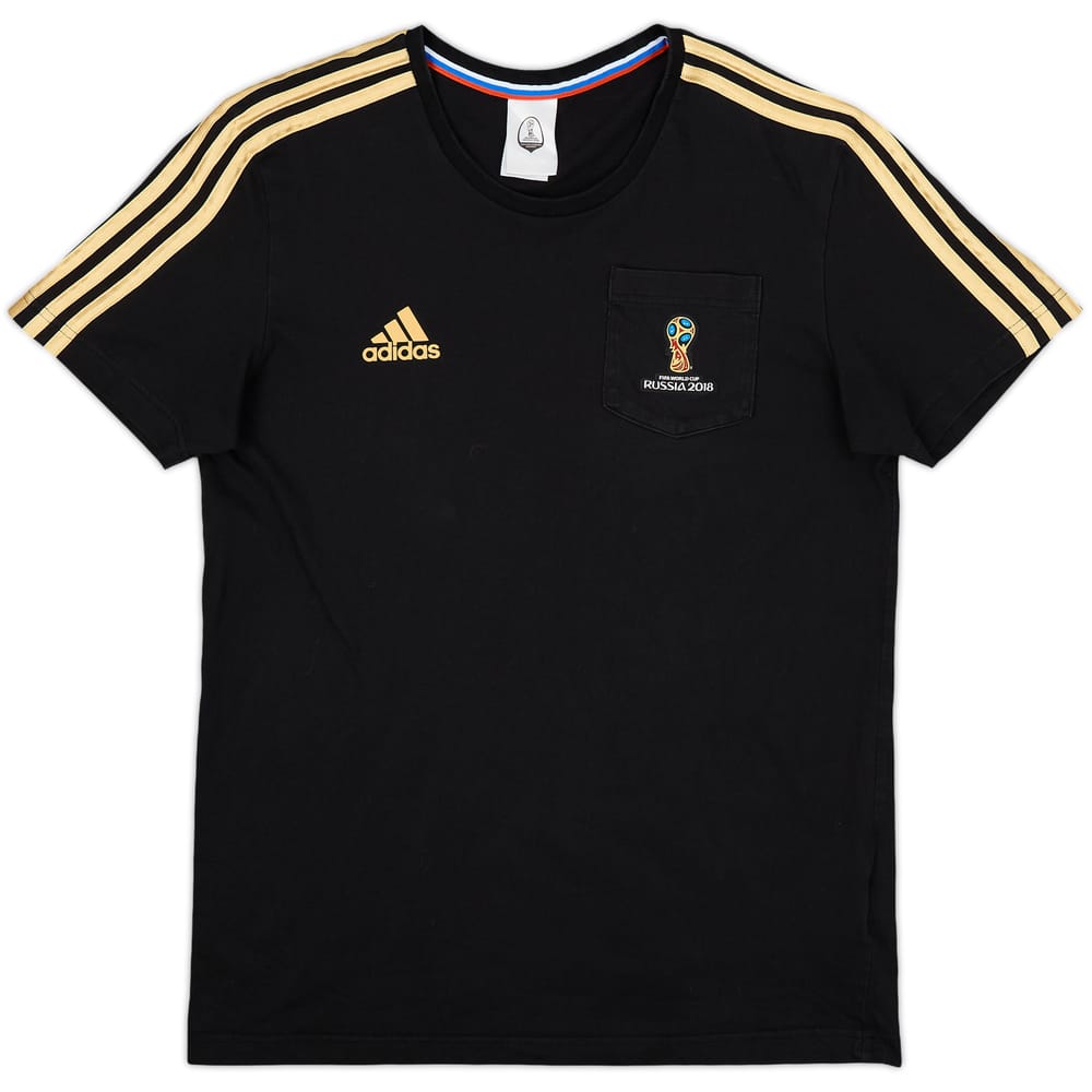 2018 Fifa World Cup Russia 2018 adidas Cotton Tee - 9/10 - (M)