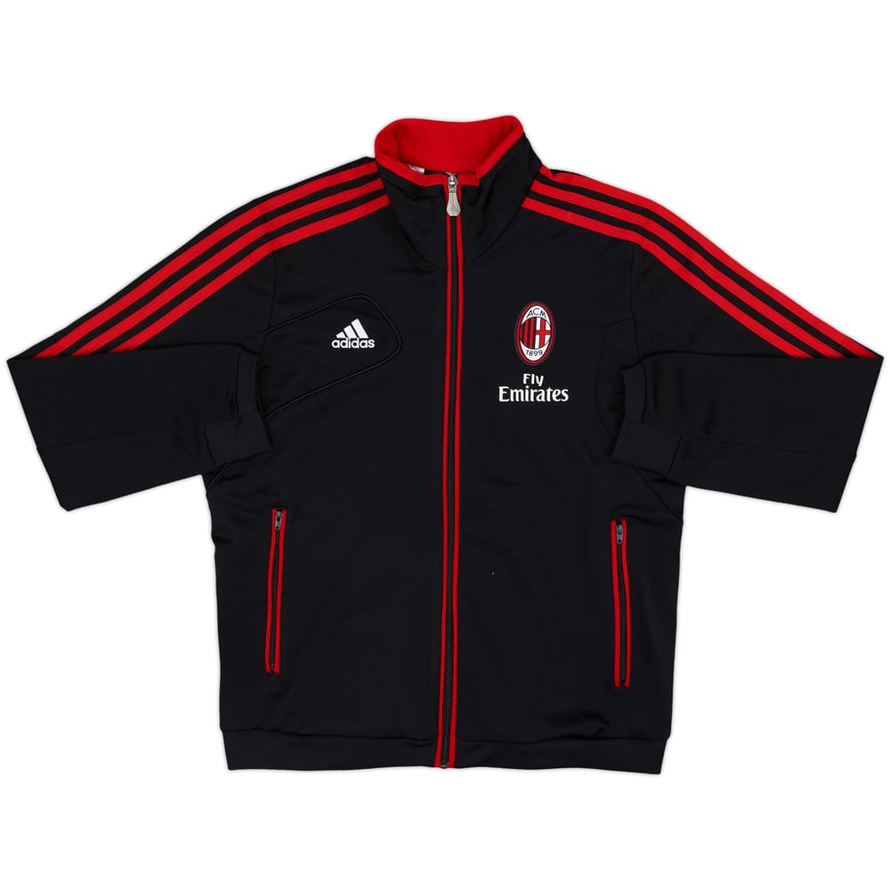 2012-13 AC Milan adidas Track Jacket - 8/10 - (M.Boys)