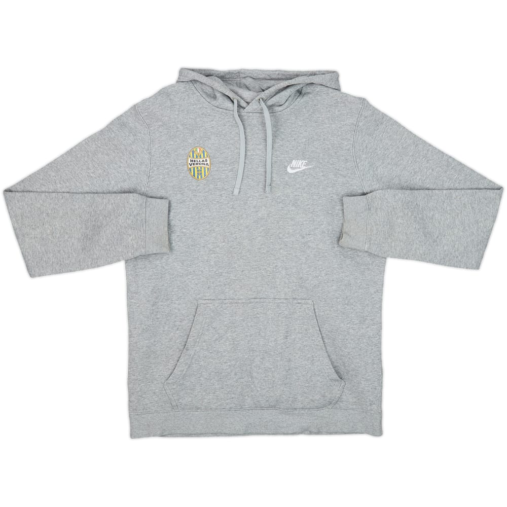 2017-18 Hellas Verona Nike Hooded Top - 8/10 - (M)