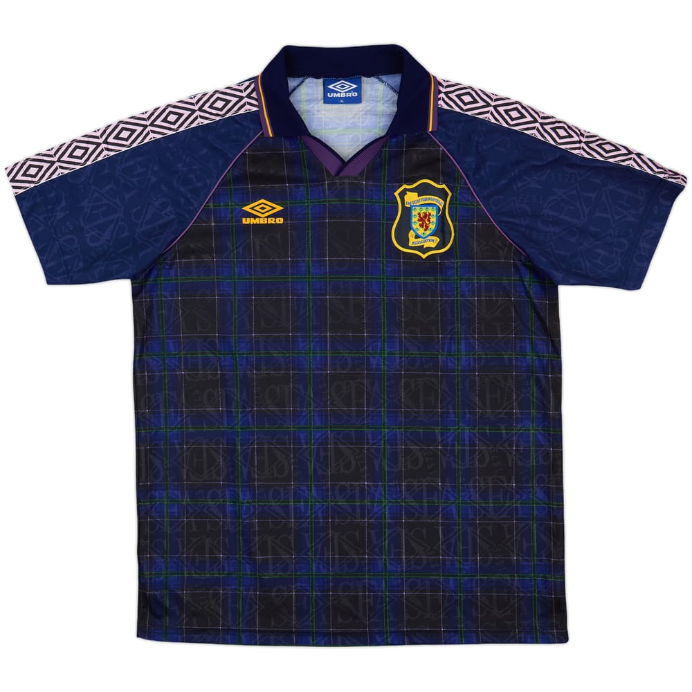 1994-96 Scotland Home Shirt - 8/10 - (XL)