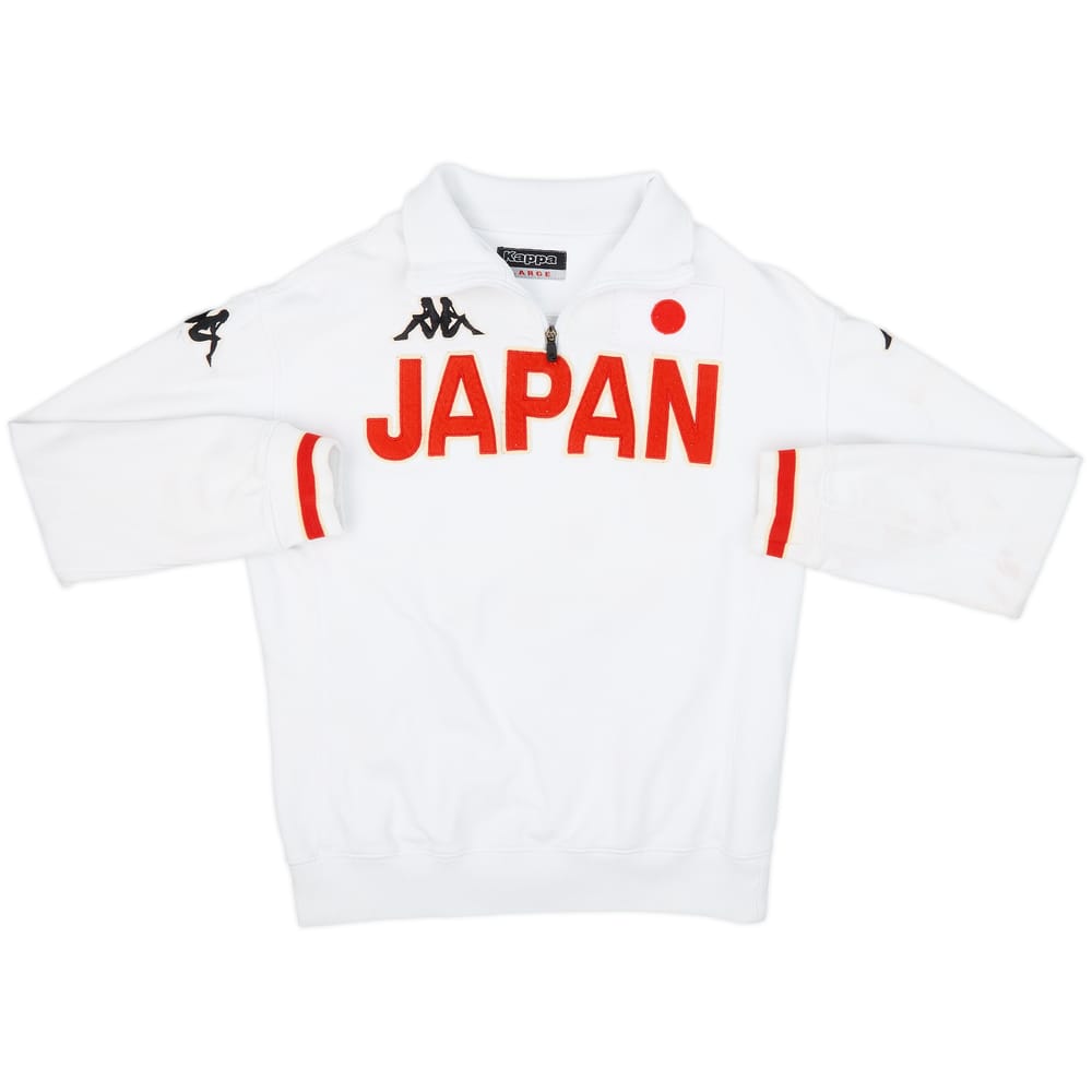2009-10 Japan Kappa 1/4 Zip Training Top - 8/10 - (L)
