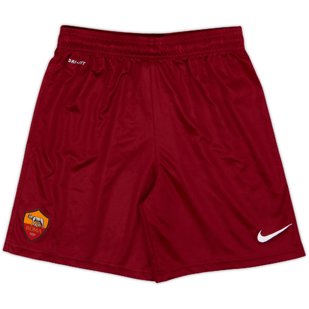 2015-16 Roma Nike Training Shorts - 6/10 - (L.Boys)