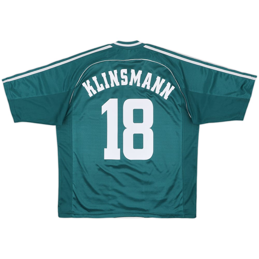1998-00 Germany Away Shirt Klinsmann #18 - 6/10 - (L)
