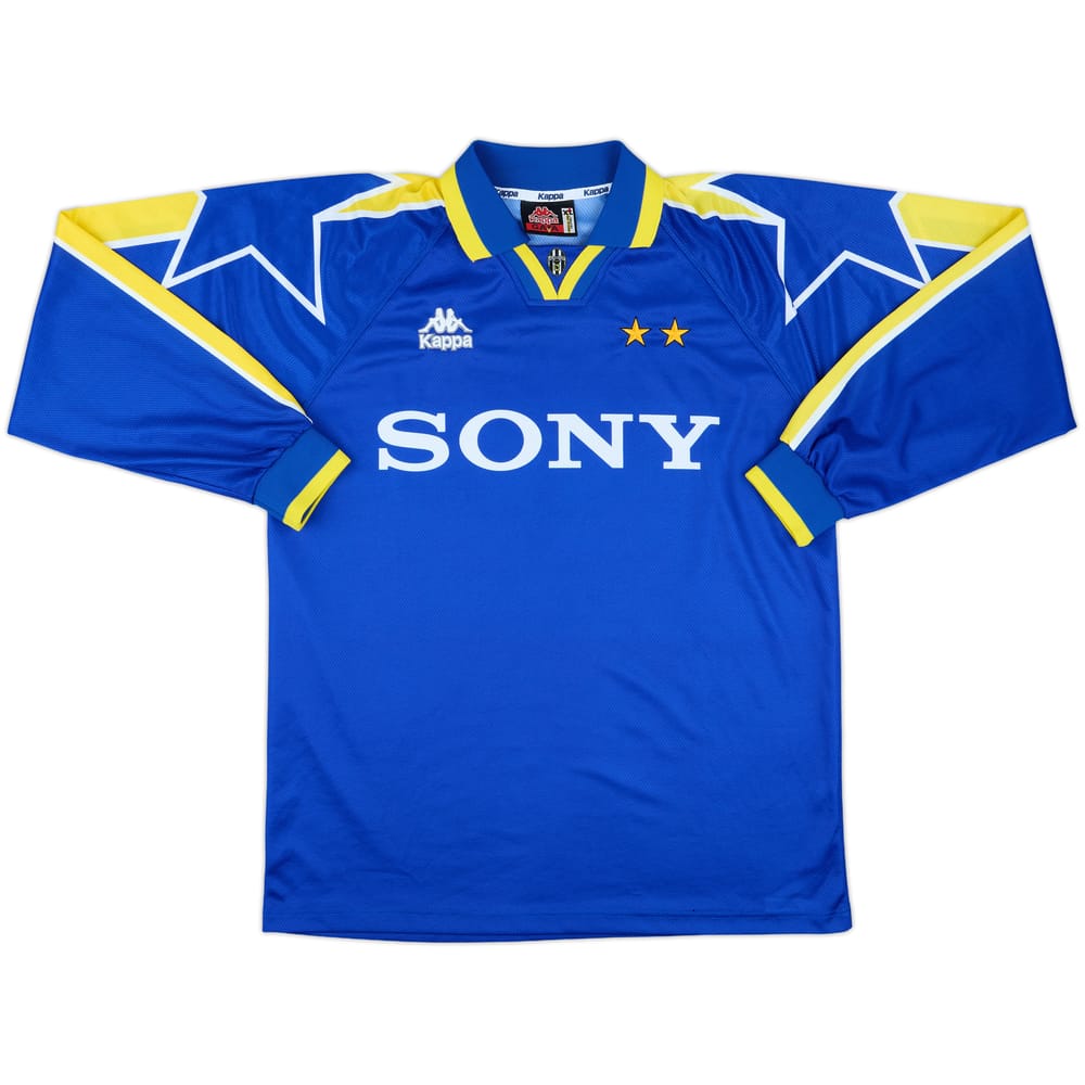 1996-97 Juventus Away L/S Shirt - 10/10 - (XL)
