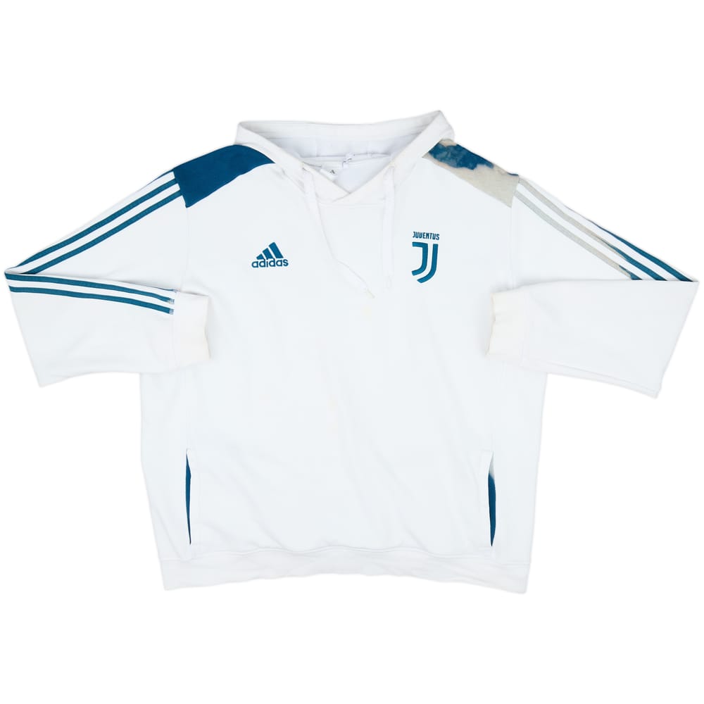 2017-18 Juventus adidas Hooded Sweat Top - 4/10 - (XXL)
