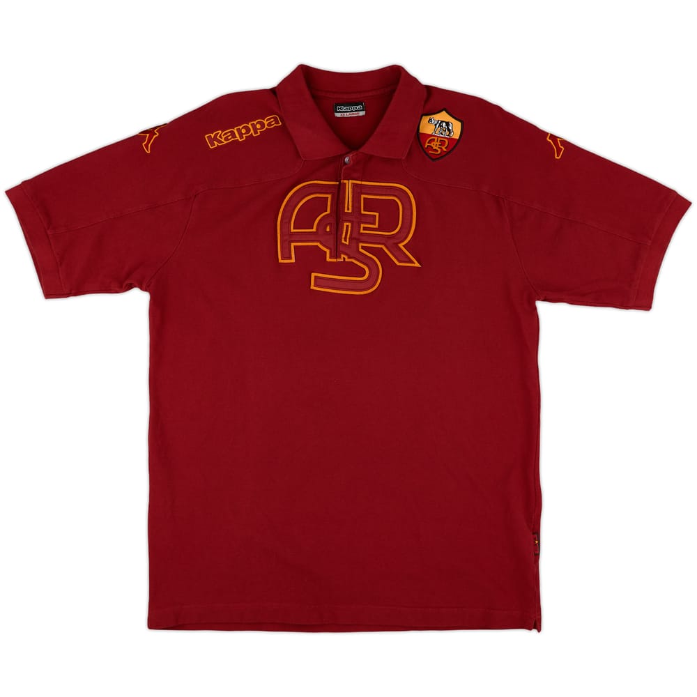 2010-11 Roma Kappa Polo Shirt - 9/10 - (XXL)
